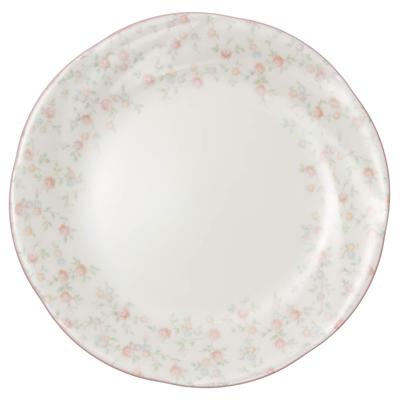 Noritake Cutie Rose Vit Mikrovågstallrik, 18,5 cm Diameter, Säker, 59315A/9940