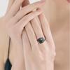 Adjustable Moonstone Ring Elegant Design With Openable Shank For Daily Wear And Special Occasions Alloy Jewelry