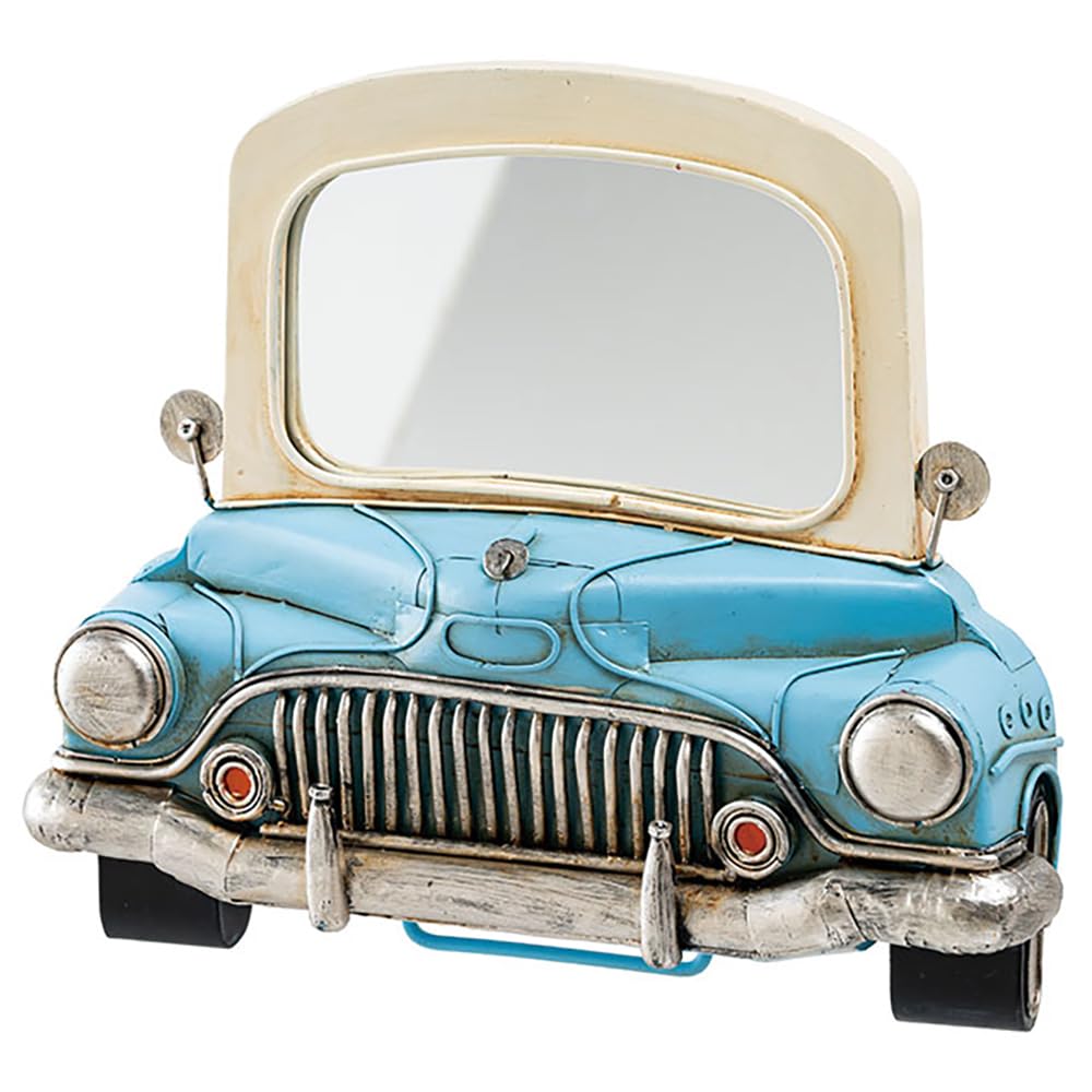 

HEADS Interior Decoration W270×D70×H240mm light blue 1 pc Interior Tin Mirror Car HEADS BRZ-INT24 светло-синий