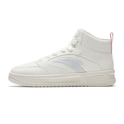 Easy 2 Synthetic Leather High Top Skateboard Shoes Women's Ivory White 922548005Q-3