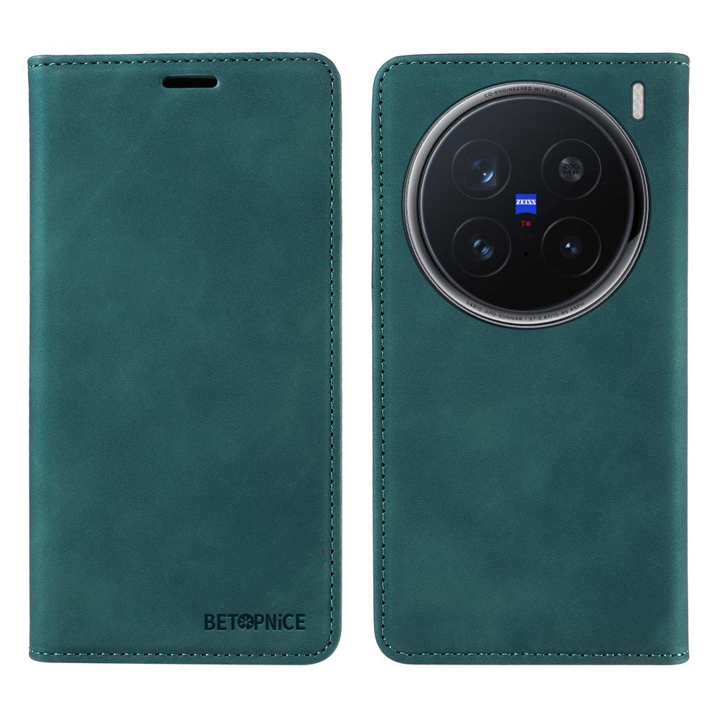 BETOPNICE 003 For vivo X200 Pro 5G Wallet Case Leather Phone Cover with Stand