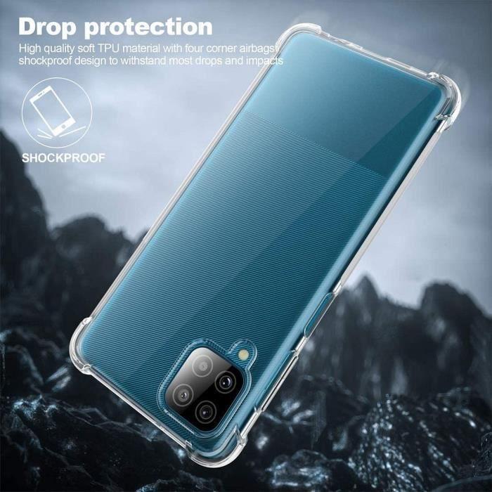 Coque Transparente pour Samsung A12 - PROSHOP - Silicone - Protection Renforcée - 6,5 pouce