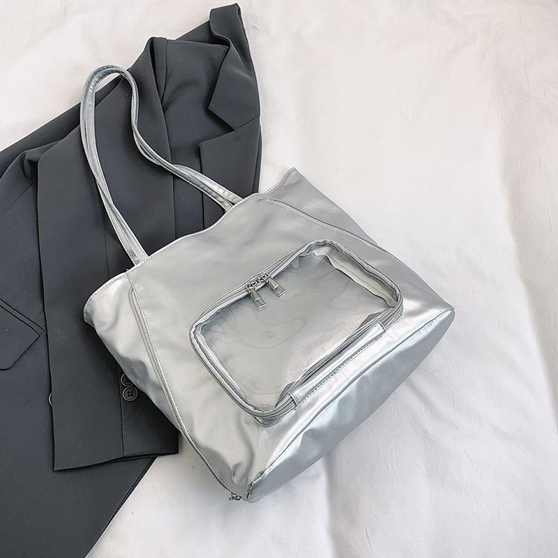 

Large Capacity Women Shoulder Bags For Commuting Used Casual Versatile Tote Bag Ladies Handbags For Travel Shopping 30x30x11cm
