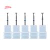 1Pc Electric Nail Files Diamon-d Cutter Manicure Drill Bits White Grinding Mills Cutter Nail Art Tools Accessories