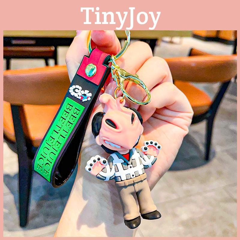 Cheerful Cartoon Bubble Mart Keychain Exceptional Gift Idea For Friends Family And