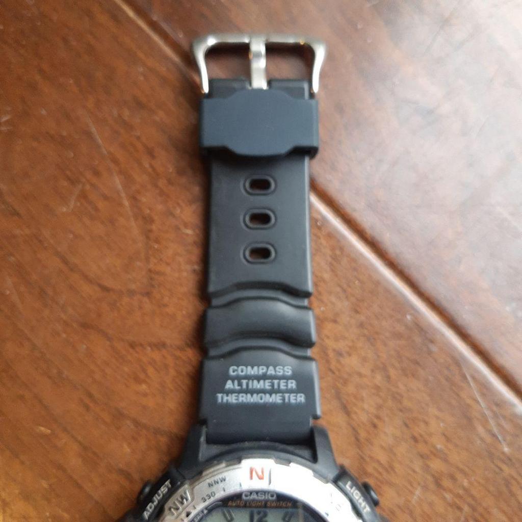 Used CASIO PROTREK Sports Watch