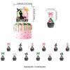 In Stock Magic Witch Festival Birthday Party Decor Set: Banner, Balloons, and Cake Toppers