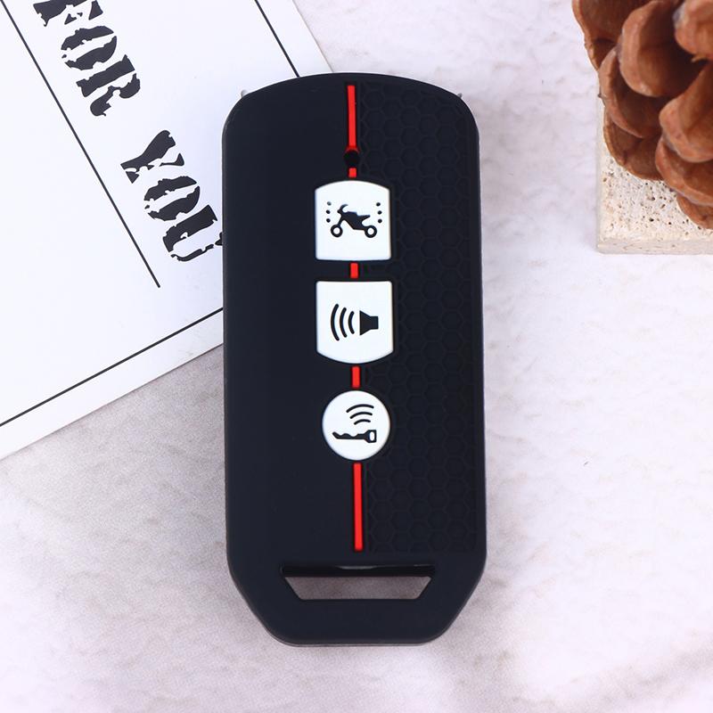 Silicone Key Protector Motorcycle Key Case Remote Keys Shell Cover For Sh 125 Pcx 150 Forza 350 Key Fob Cover