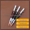 Bullet-Shape Metal Press Gun Bolt Switch Pen with Neutral Ink Refill