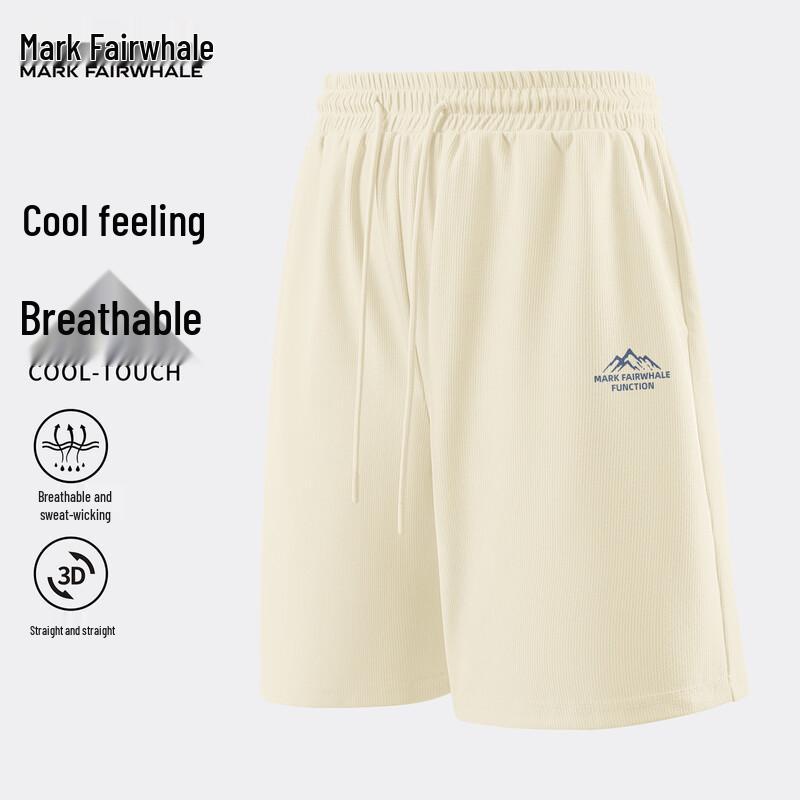 Mark Fairwhale Men s Waffle Ice Silk Casual Shorts 3XL