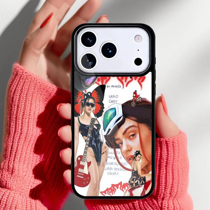 Rosalia Phone Case for iPhone 17 Air 16e 15 14 13 Pro Max Back Cover for 12 11 Pro Coque
