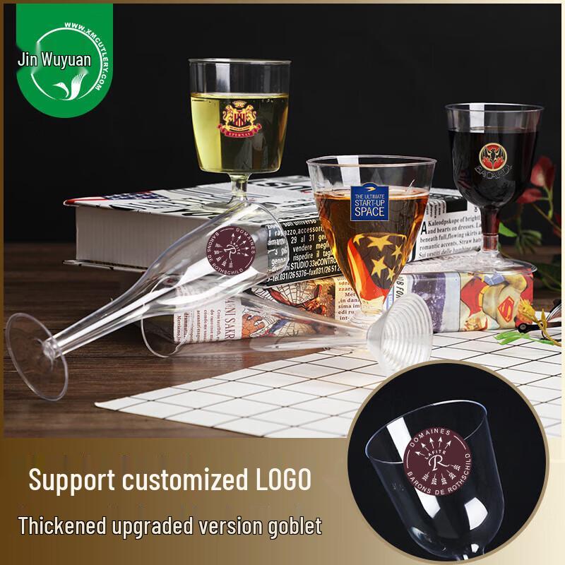 Jinyuan Disposable PS Plastic Stemmed Cups