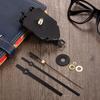 DIY Clock Repair Parts Quartz Pendulum Clock Movement Kit Replacement with 3 Pairs Hands and Pendulum Easy To Install
