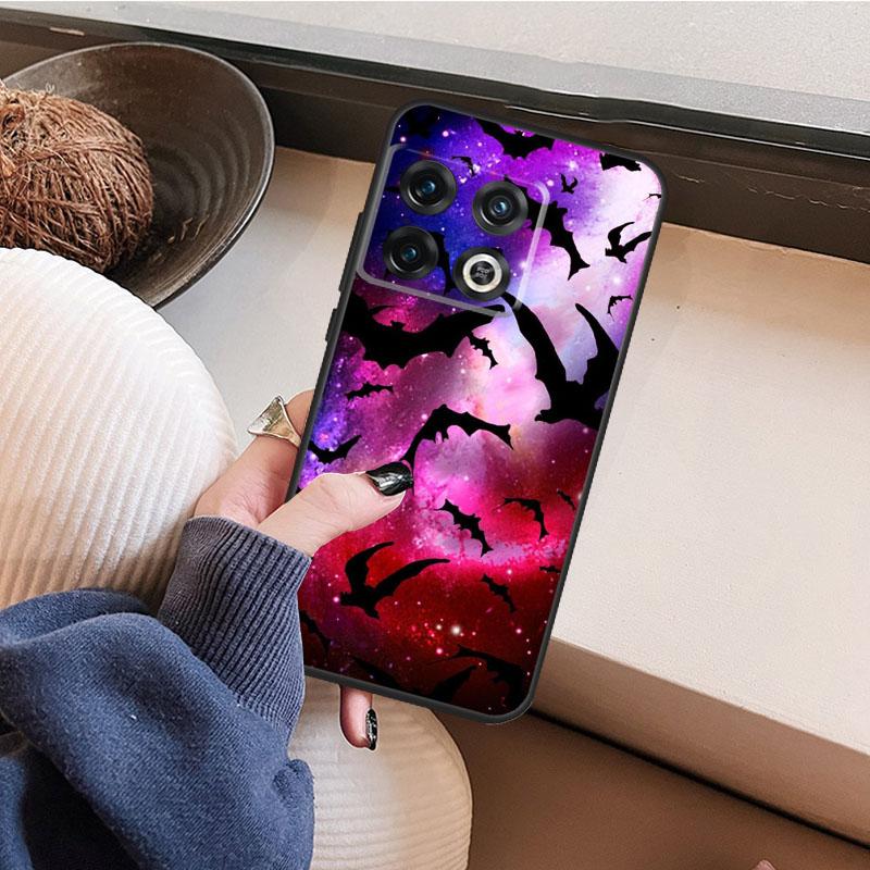Vampire Bats Full Moon Halloween Phone Case For OnePlus Nord CE 2 3 Lite 2T N10 N20 N30 OnePlus 11 10T 8T 9RT 10R 8 9 10 Pro