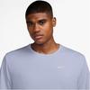 Nike Mens Miler Swoosh Reflective Detail T-Shirt