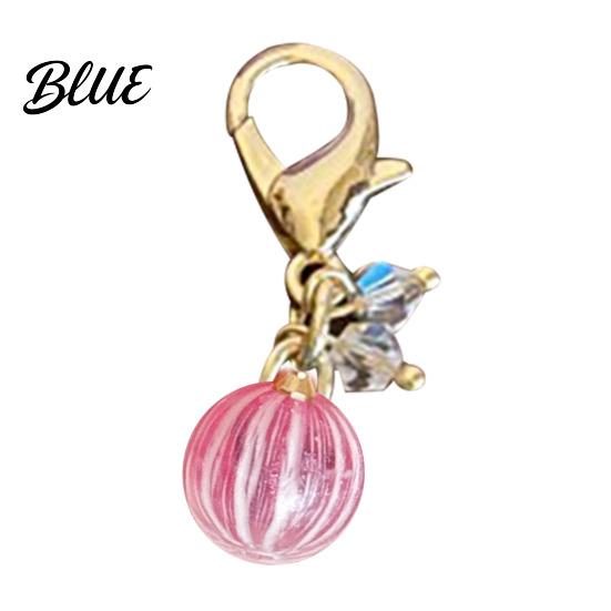 Compact Key Organizer Keychain Pendant Easy to Use Mini Translucent