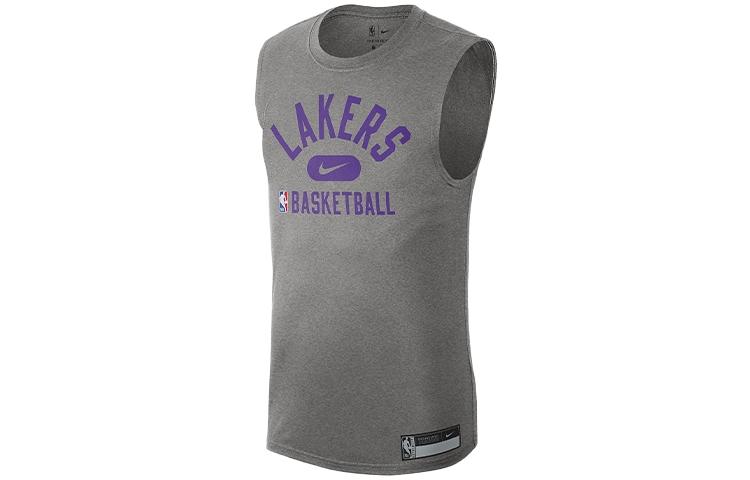 Nike T Shirt Lakers Team Men s Gray DM3228-063 XS