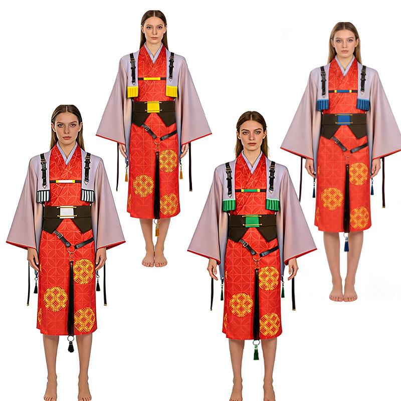 Demon Slayer Kimetsu No Yaiba Cosplay Costume For Men With Polyester Fabric For Anime Role Play
