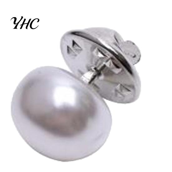 Fashion Brooch Women Faux Pearl Pin Shawl Collar Buckle Pins Clothes Clip Shirt Sweater Decor for Wedding Party