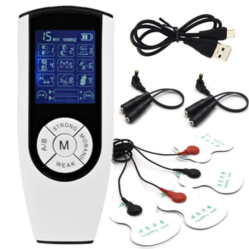 Electric Shock Anal Plug with Stimulation Features for Couples, Male and Female. Includes Nipple Suction, Clamps, and Penis Ring for Added Fun.