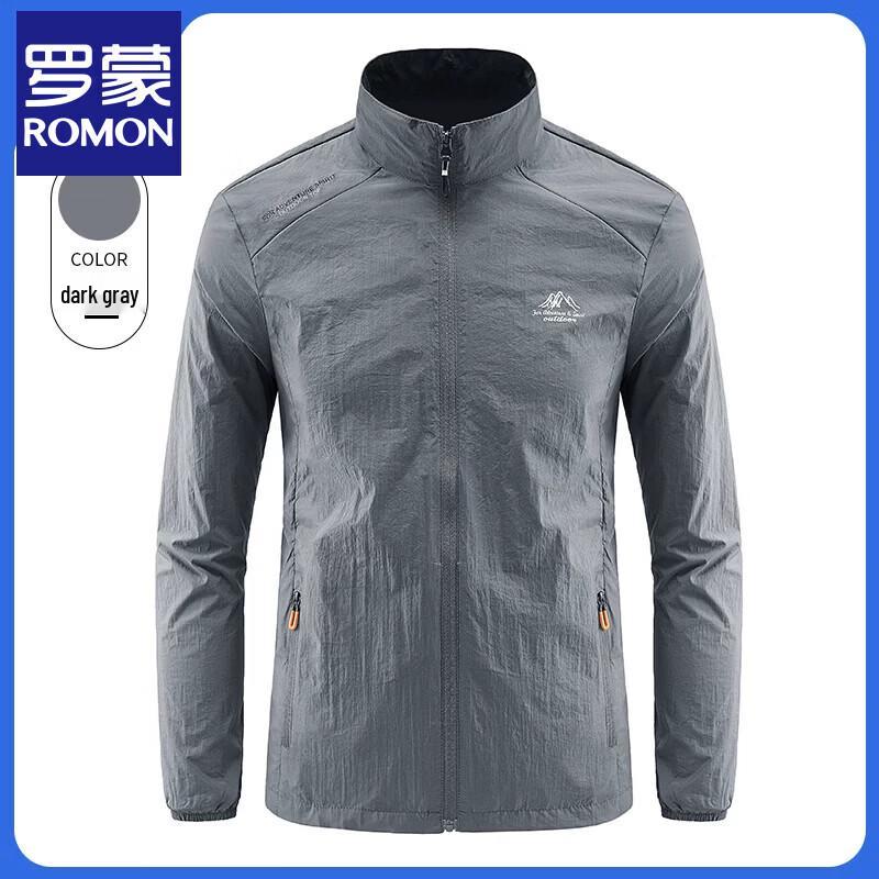 Romon Men s Ice Silk Sun Protection Jacket 2XL
