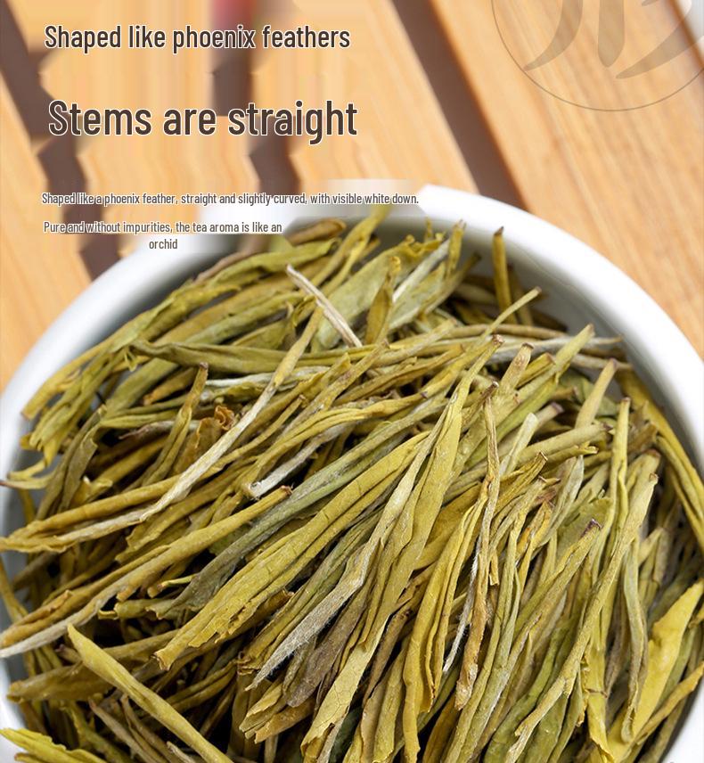 Golden Bud White Tea: 2025 Pre-Qingming High Mountain Green Tea, Tender Buds, 250g Caddy, Free Shipping
