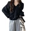 Women's 2023 Loose Hooded Cardigan - Spring/Autumn Trendy Short Hoodie
