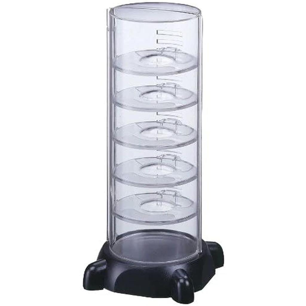 Shinkohanger Collect Tower G Watch Display Made in Watch Adjustable Holds 5 Storage Display Luxury 155288 Case, Black, Japan, Tower-Style Storage,
