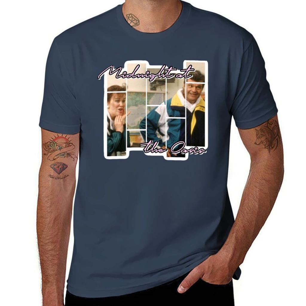 Waiting For Guffunisex Ron Amp Sheila Albertson Tshirt Basic Plain Short Sleeve Crew Neck Tee