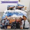French Legendary Rock Singer and Actor Johnny Hallyday Provides Comfortable Bedding Covers and Pillowcases for Home Use (without Core) K14