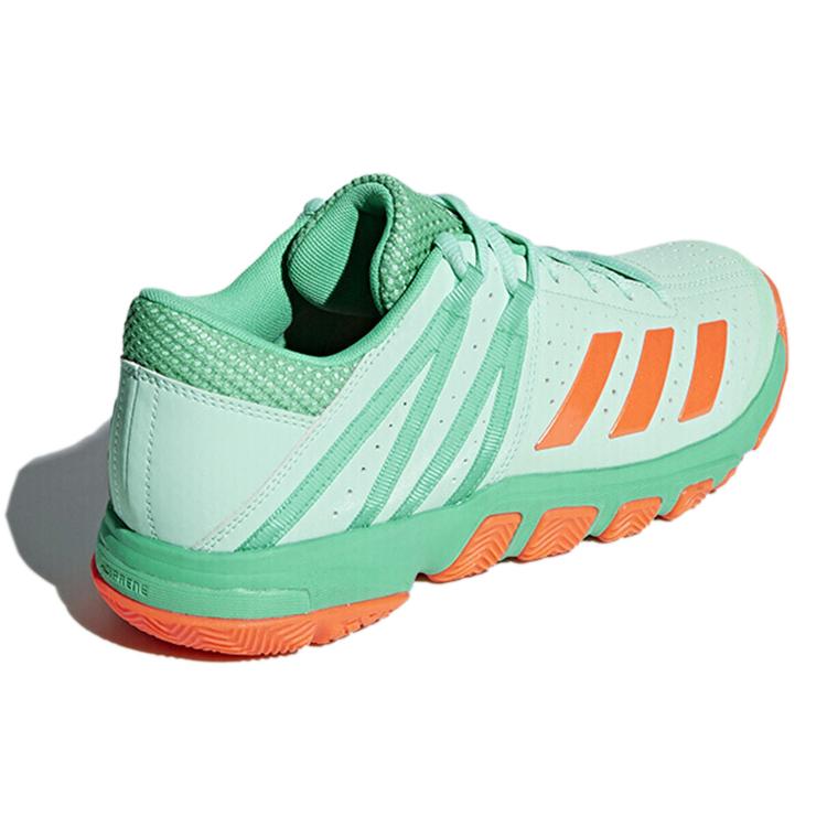 Adidas Wucht P5 Badminton Shoes Men's Low top Green/Orange DA8874