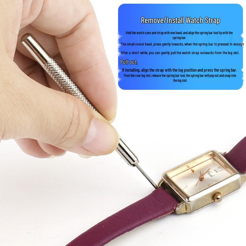Single-Head Spring Bar Tool for Watch Strap Link Removal