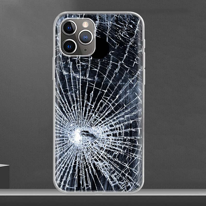 

Смешной узор трещин и разломов Мягкий чехол для телефона Для IPhone 11 17 Air 16E 16 Pro Max 15 + 14 Plus 13 Mini 12 Apple 7 SE 8 Fu iPhone 17 Pro Max