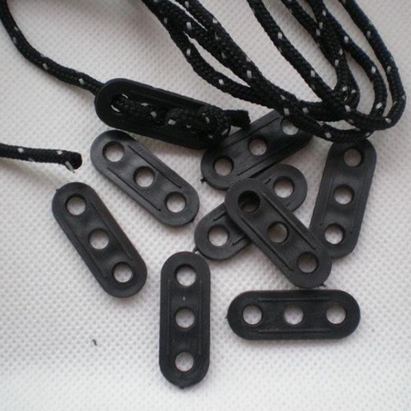 20 Pack Paracord Tensioner Guyline Line Adjuster, Camping Tent Accessories for Awnings Canopies Shelters