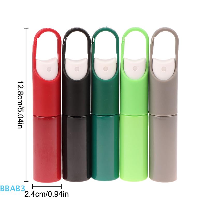 20ml Mini Portable Refillable Fragrance Hand Sanitizer Alcohol Hook Portable Bottle With Spray Pump Empty Perfume Container