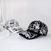 Graffiti Printed Hat Spring and Summer Men Baseball Cap Cotton Fashion Sunshade Casual Hat for Boy Girl