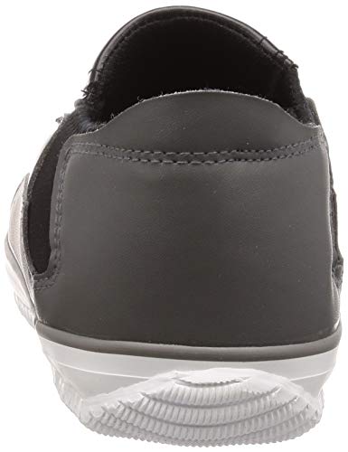 K-WORK Safety Sneakers with Heel Tucks, Toe Cap, Safety Peco SS3-BK-LL, Men's, Black, Sizes 26.5-27.0 cm