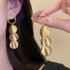 Iron Circular Tassel Earrings Gift Accessories Round Metal Drop Earrings Personalized Fashion Jewelry Ear Pendant Outdoor