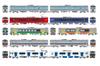 Railway Collection Iron Collection Vol. 32 10 Pieces BOX Diorama Supplies
