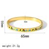 Modern Stainless Steel Cuff Bracelet With Engraved Pattern For Elegant Summer Style