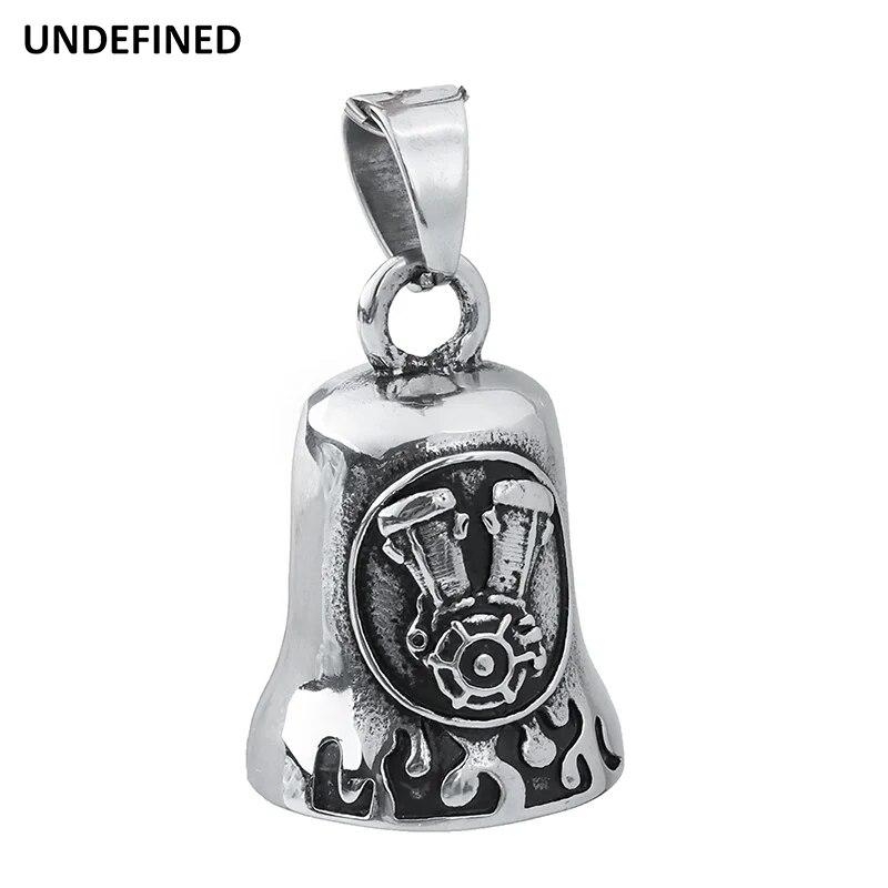 Skull Eagle Motorcycle Bell Stainlesss Steel Cool Biker Guard Bell for Harley Indian Chief Dyna Softail Fatboy Bobber Universal