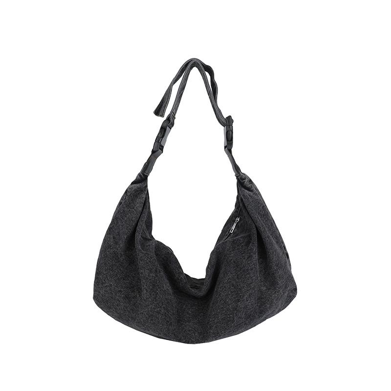 Vintage Tote Bag Women's Denim Bag Lightweight Large Capacity Shoulder Crossbody Bag