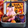 Halloween Bear In a Box for Trick or Treat,Cute Halloween Decoration for Kids, Pumpkin & Cat, Party Favor, Surprise Gift Idea (AA)