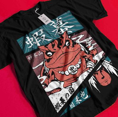 Jiraya T-Shirt Naruto T-Shirt Tsunade Shirt Madara Kakashi Itachi Pain Minato T-Shirt BB1211