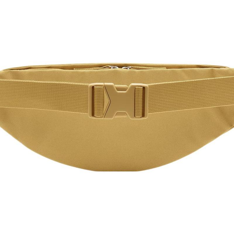 Nike Nylon One Shoulder Crossbody Fanny Pack Regular Unisex Wheat Gold & Ale Brown Casual DB0490-725