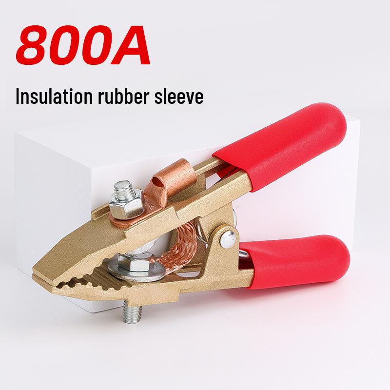 Celoměděná uzemňovací svorka ve tvaru A pro elektrické svářečky a argonové obloukové svářečky