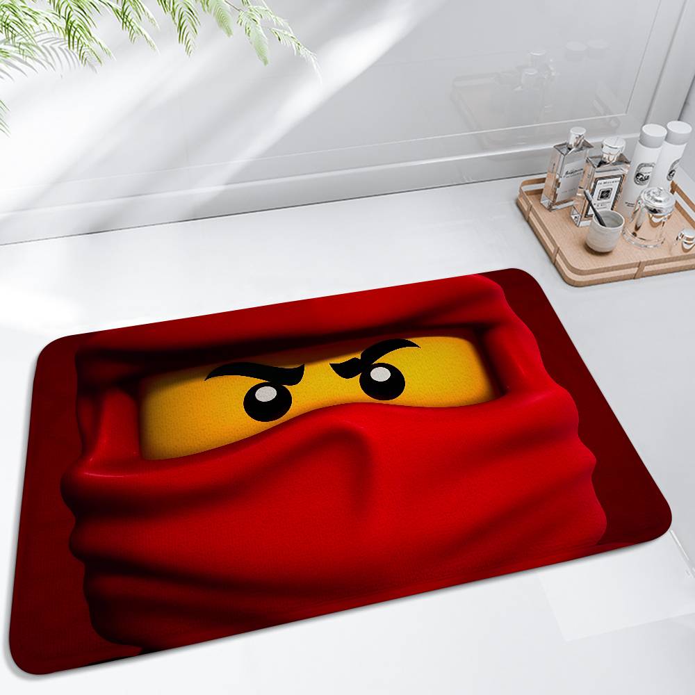 Cartoons-r-Ninjagos-cool Floor Mats Carpet For Living Room Decor Lounge Area Anti-slip Foot Mat Entrance Doormat