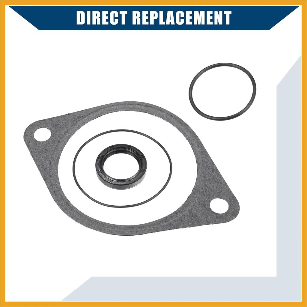 No.5140342AA / Vacuum Pump Seal Kit for Dodge for Ram 2500 for Dodge for Ram 3500 / Power Steering Pump Kits/Durable/Rubber / 1 Set/Black Replacement