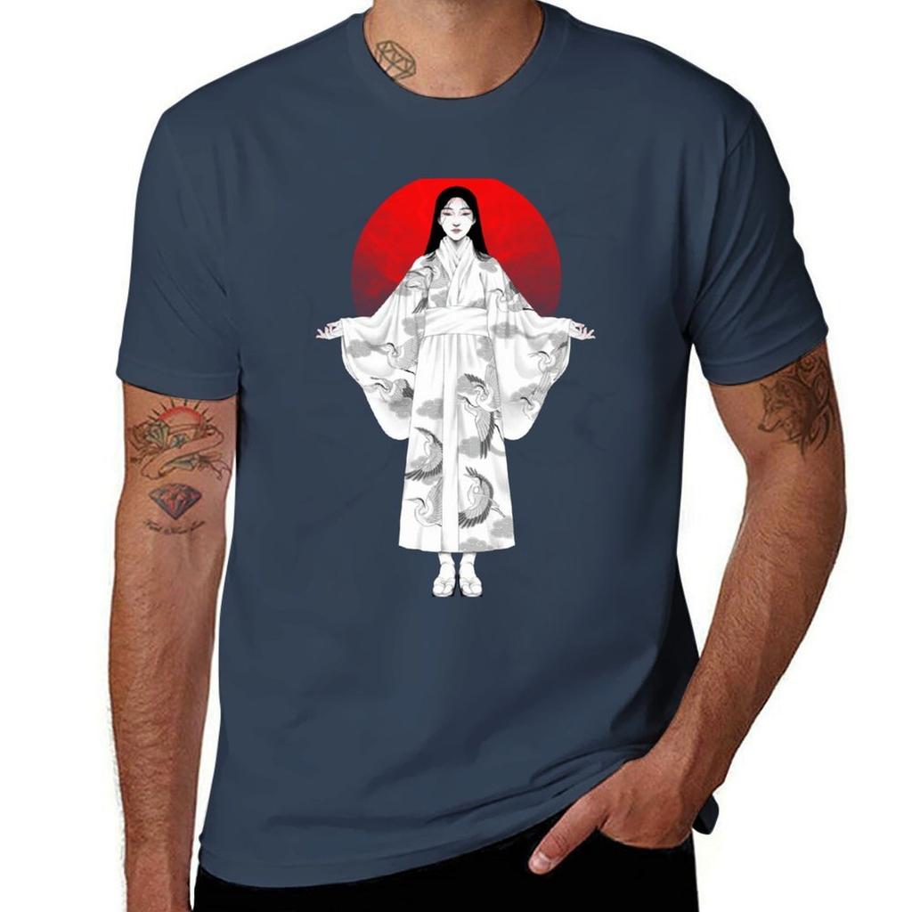 The Heron Maiden TShirt Fashion Casual Short Sleeve TShirt