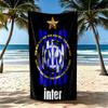 Inter Milan Beach Towel Quickdry Soft Microfiber Comfortable Lightweight Portable For Swimmingbeachcamping Travel Beach Accessoriesgym